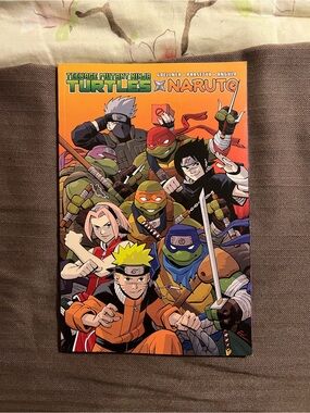 Teenage Mutant Ninja Turtles x Naruto Trade Paperback Graphic Novel English